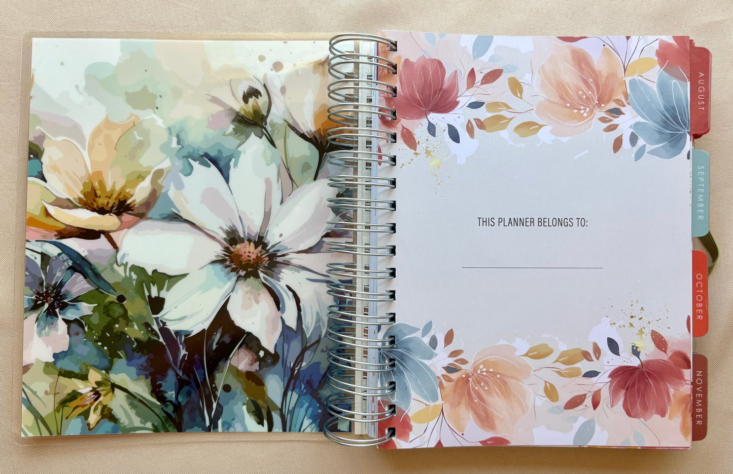 2026 The Plans 18-Month Planner with Elastic Closure - Jeremiah 29:11