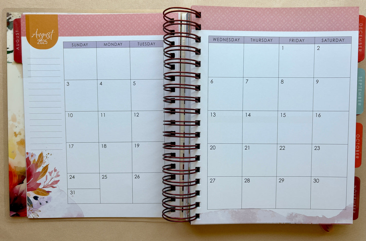 2026 All Things 18-Month Planner with Elastic Closure - Phil 4:13