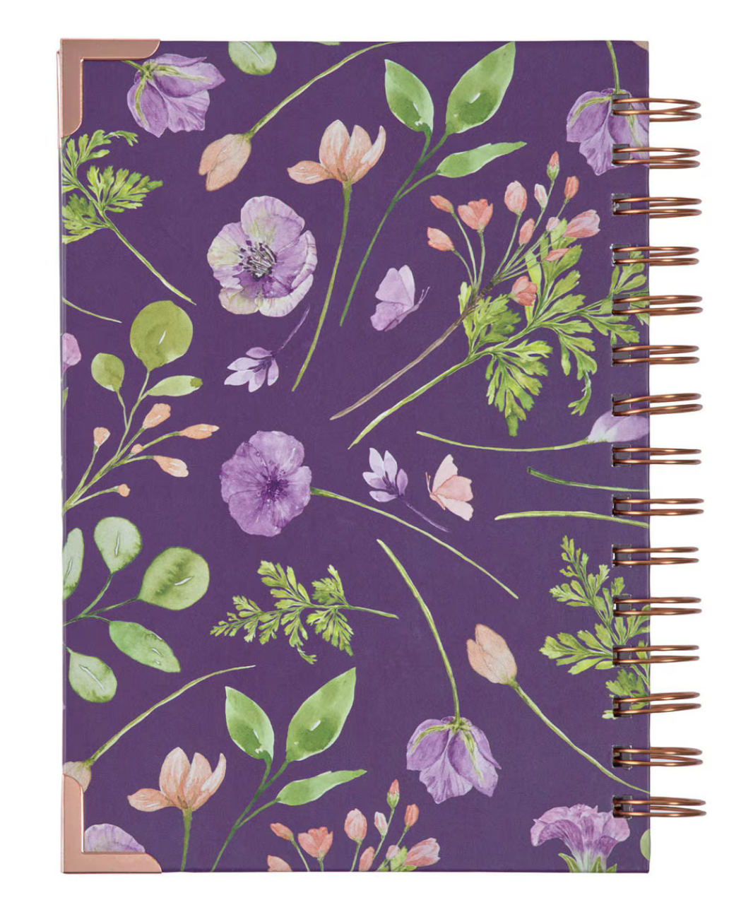 New Mercies Every Morning – Purple Floral Notebook | Lam. 3:22-23