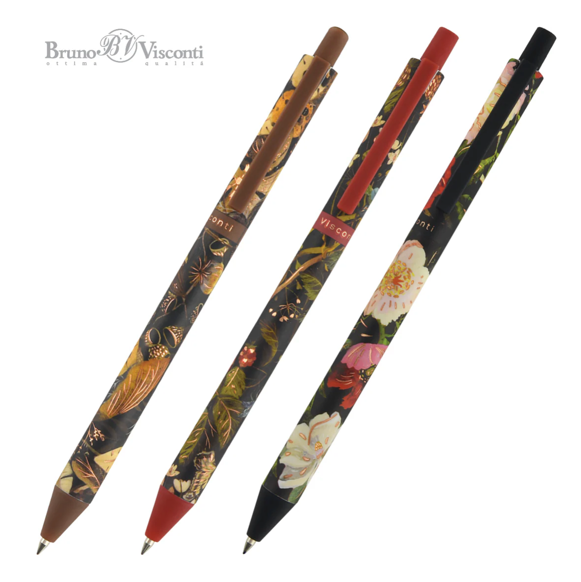 Lush Floral Fine Ballpoint Pens