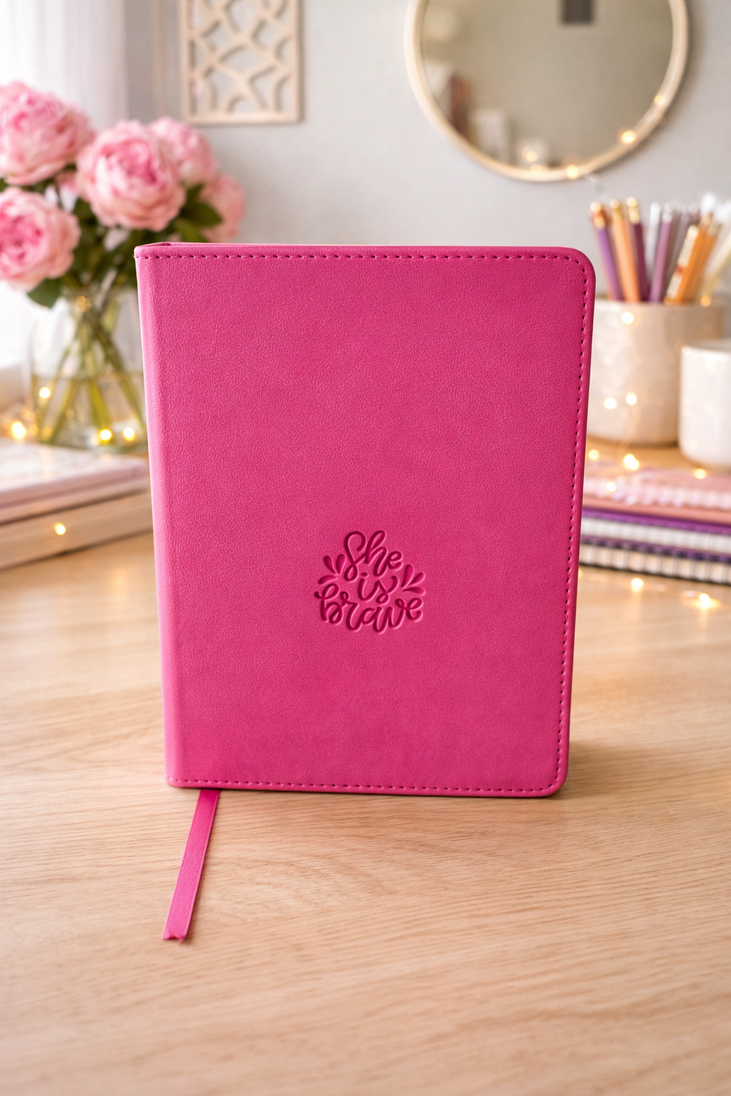 Classic Handy-sized Journal She Is Brave