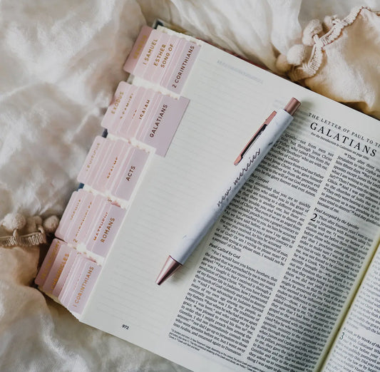 Blush Bible Tabs