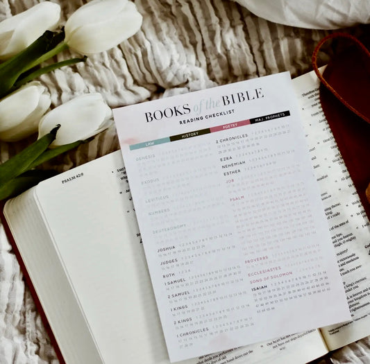 Books of the Bible Reading Checklist