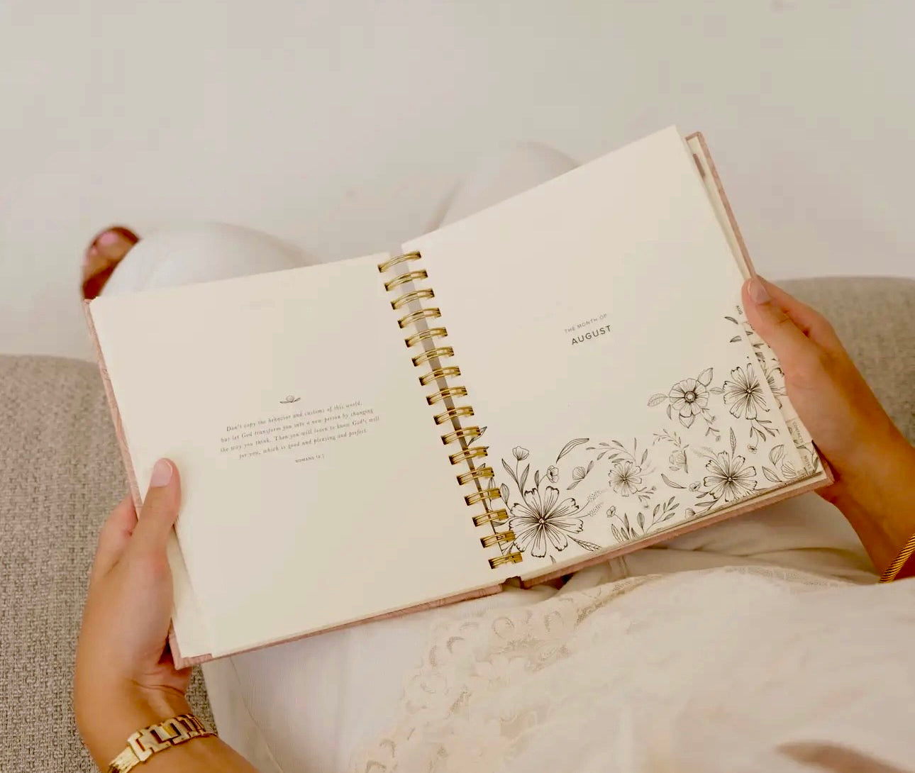 12-Month Undated Planner: Sonora Design, Spiral