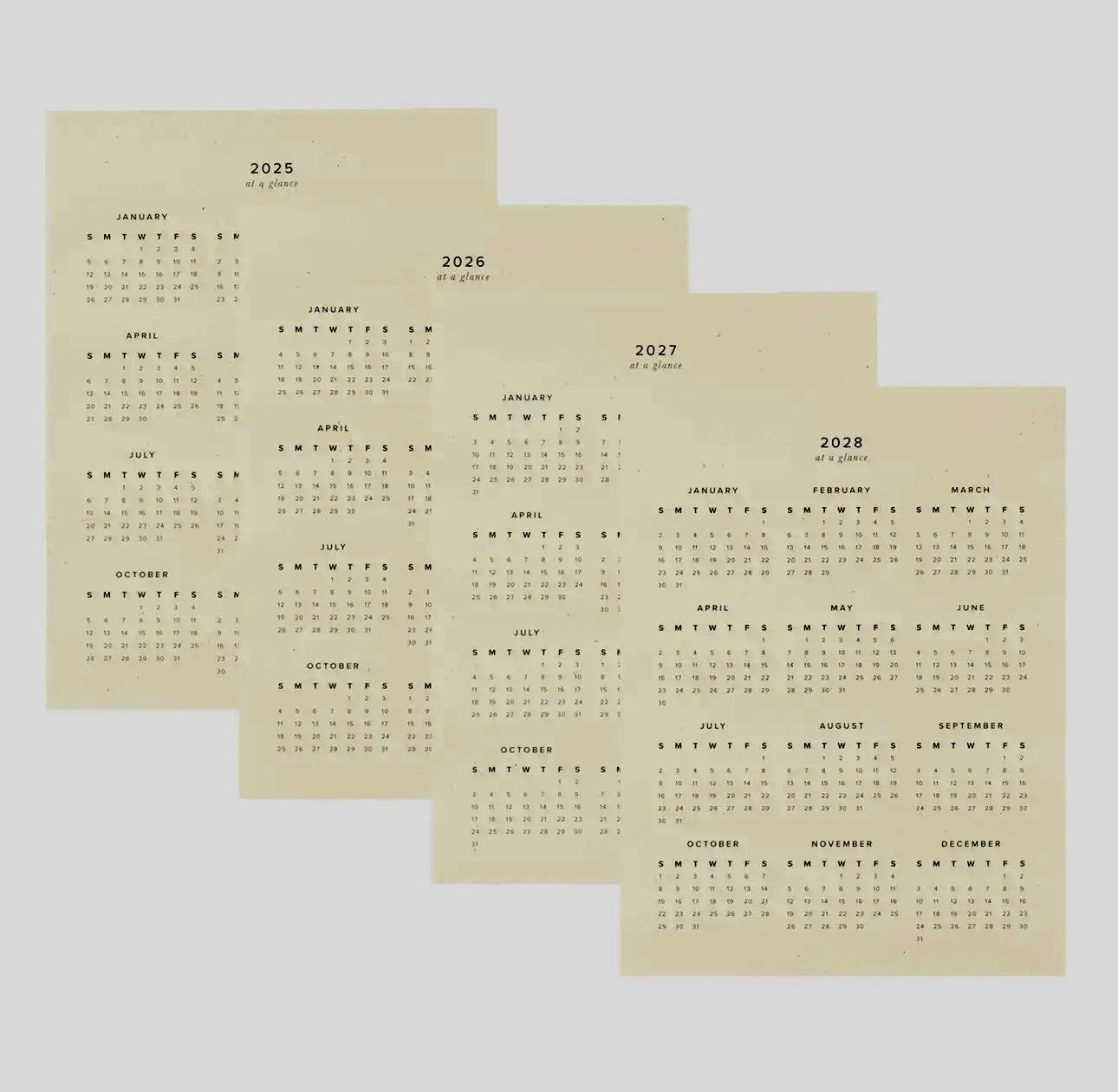 12-Month Undated Planner: Yorkshire Design, Layflat