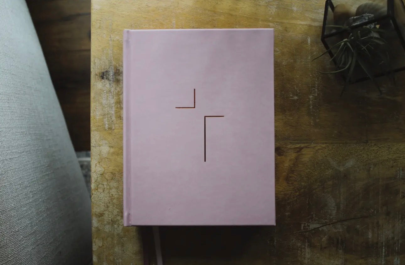 Esv the Jesus Bible Leathersoft Over Board Pink