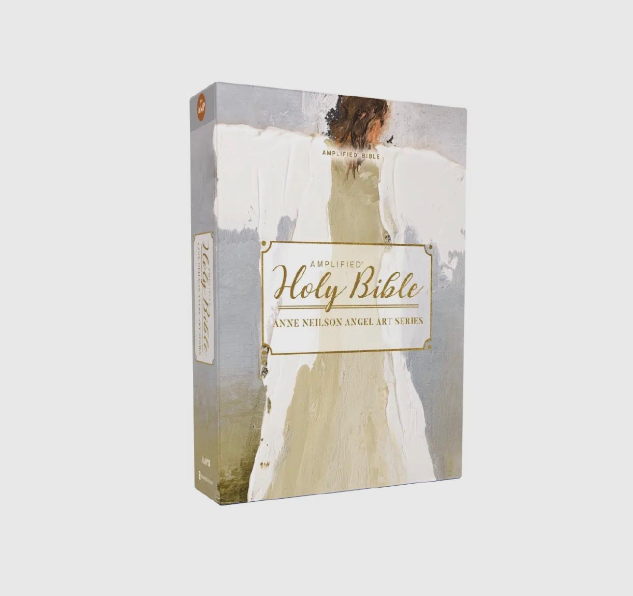 Amplified Bible, Anne Neilson Angel Art Leathersoft, Blue