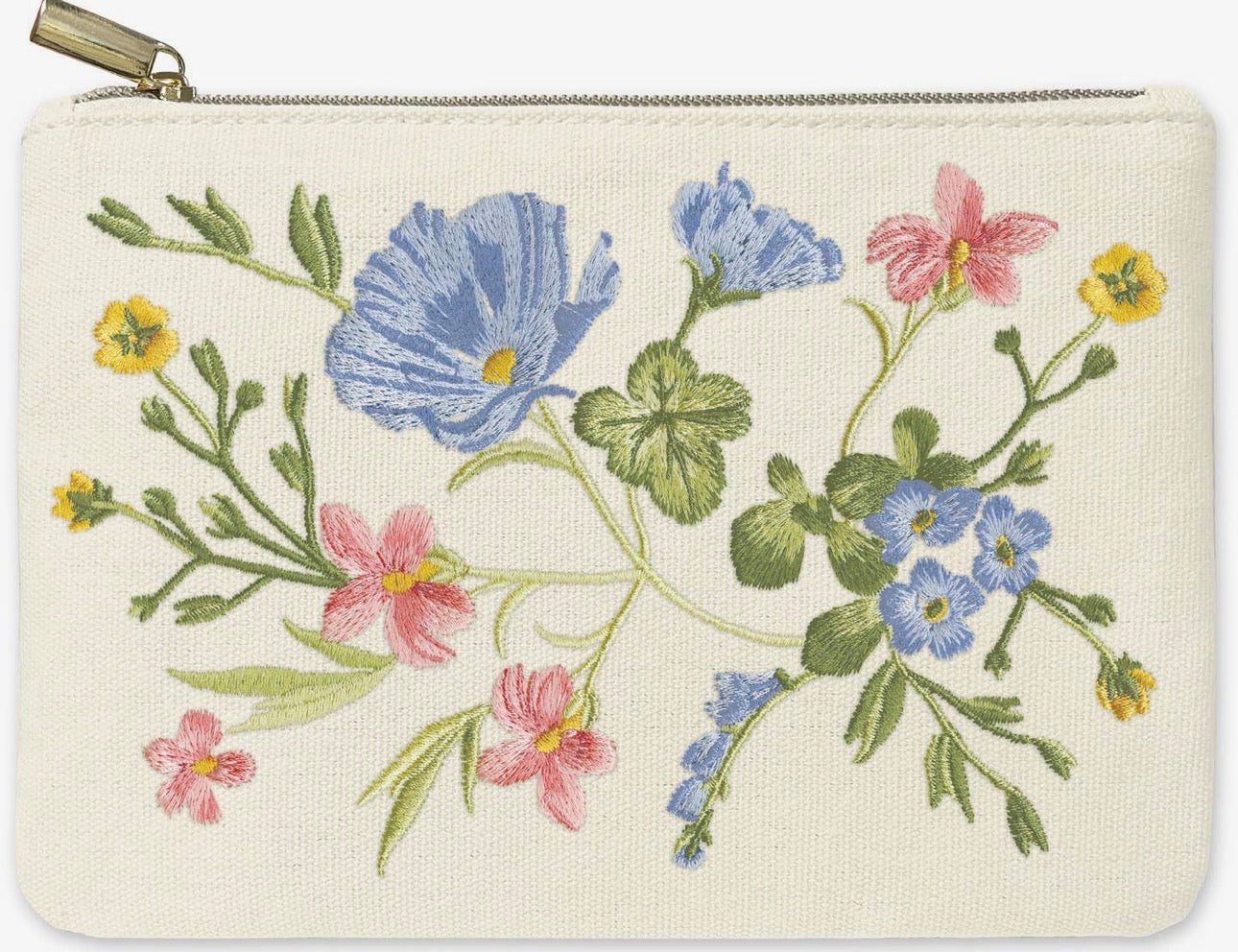 Ephemeral Garden Flowers Accessory Pouch