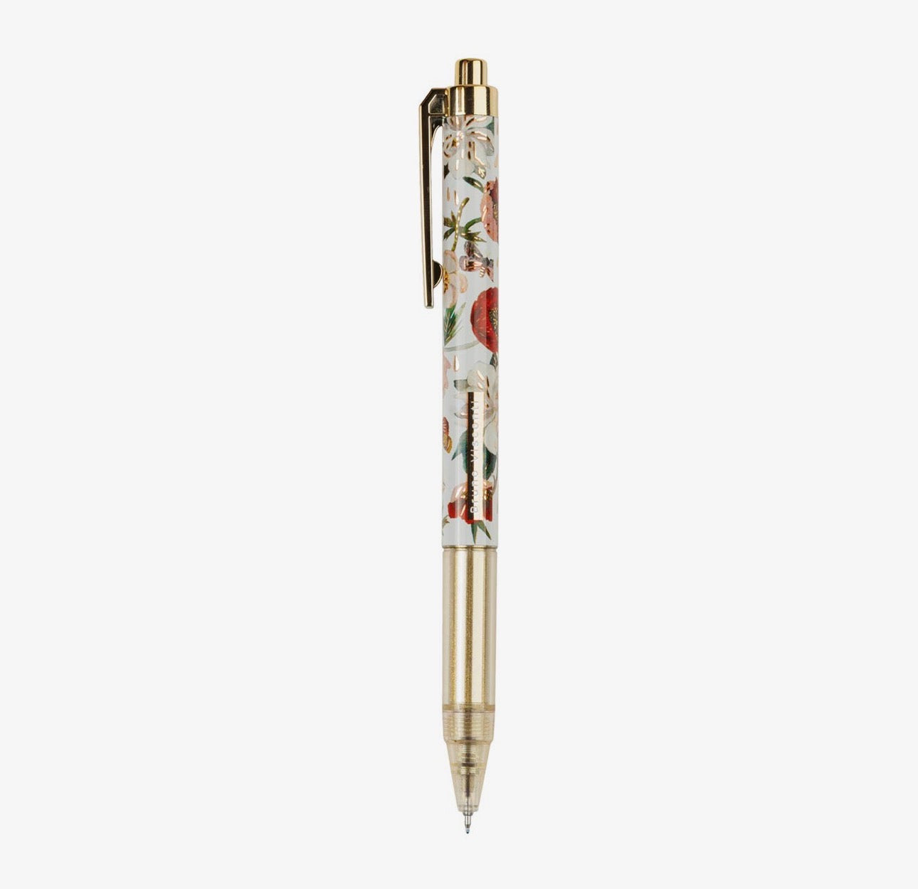 Bloom Gel Click Pen - Peonies