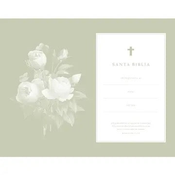 RVR60, Santa Biblia, Premio Y Regalo, Floral