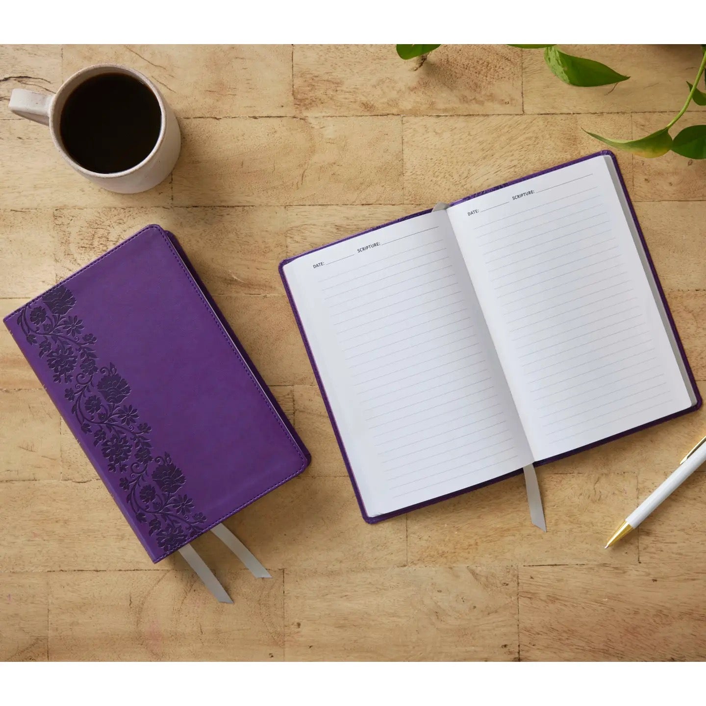 Nkjv Personal Size Bible with Reference & Journal Set