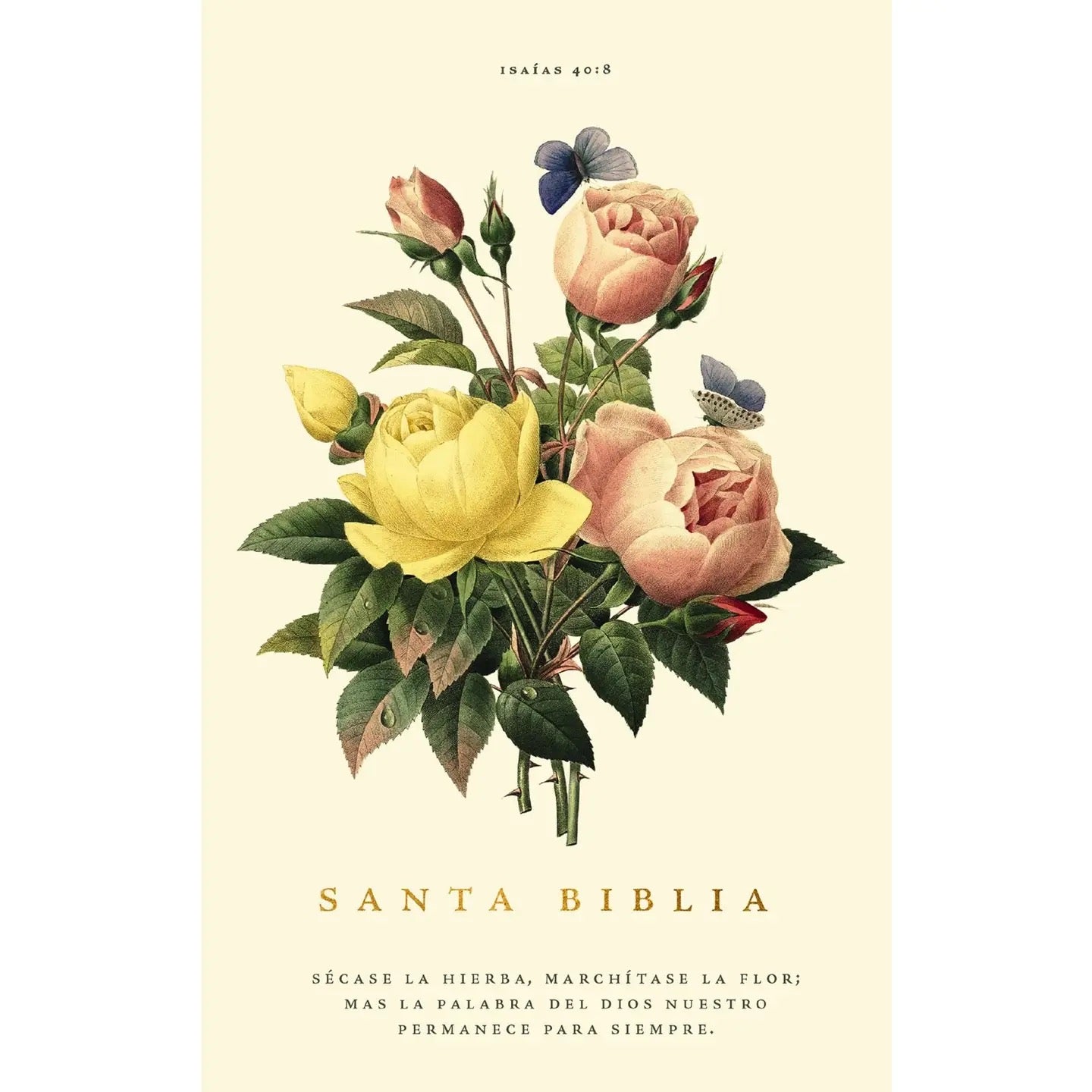 RVR60, Santa Biblia, Premio Y Regalo, Floral