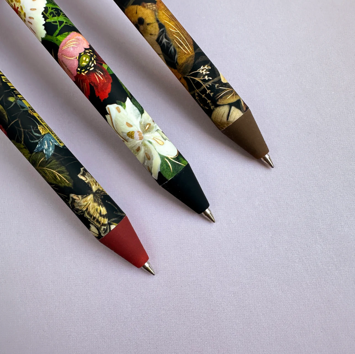 Lush Floral Fine Ballpoint Pens